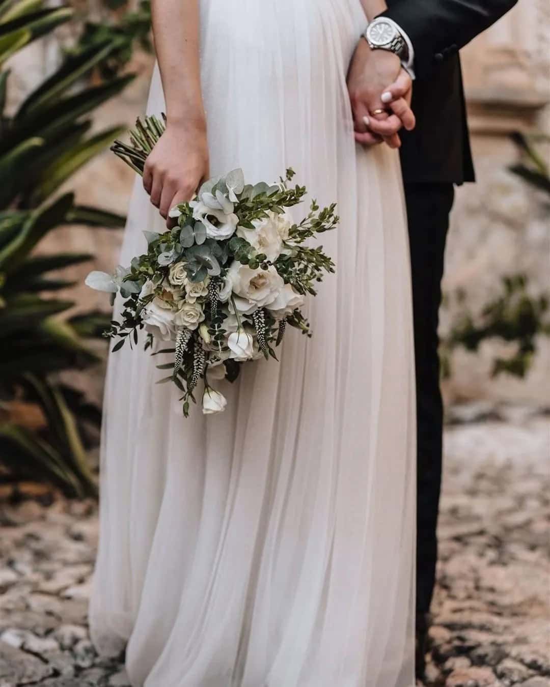 Sage Green Wedding Bouquets