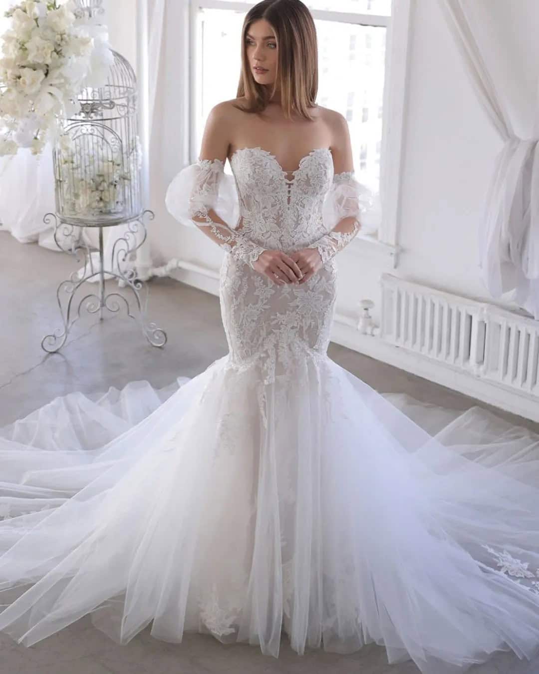 Enzoani Wedding Dresses With Sleeves