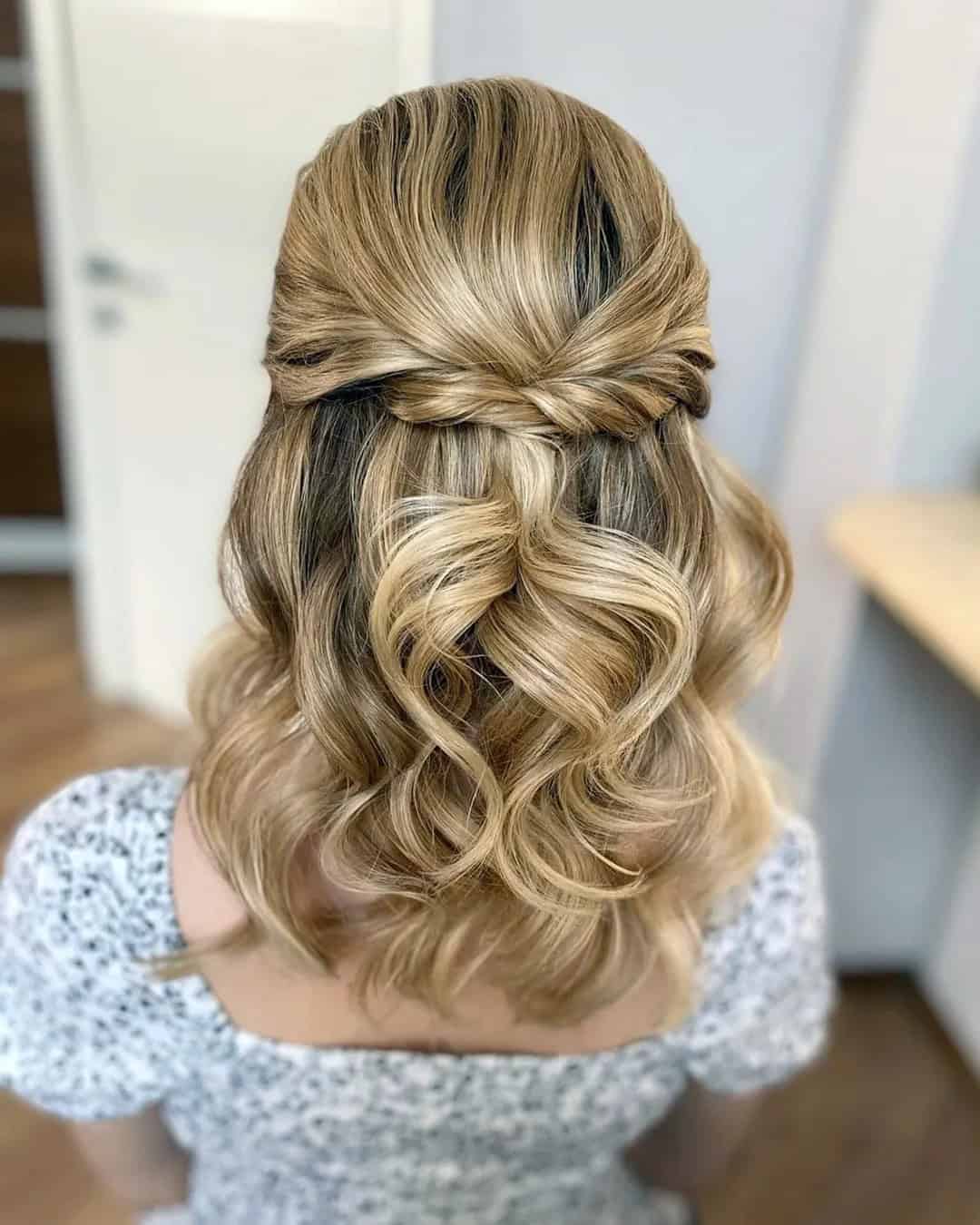 Half Updo Wedding Hairstyles