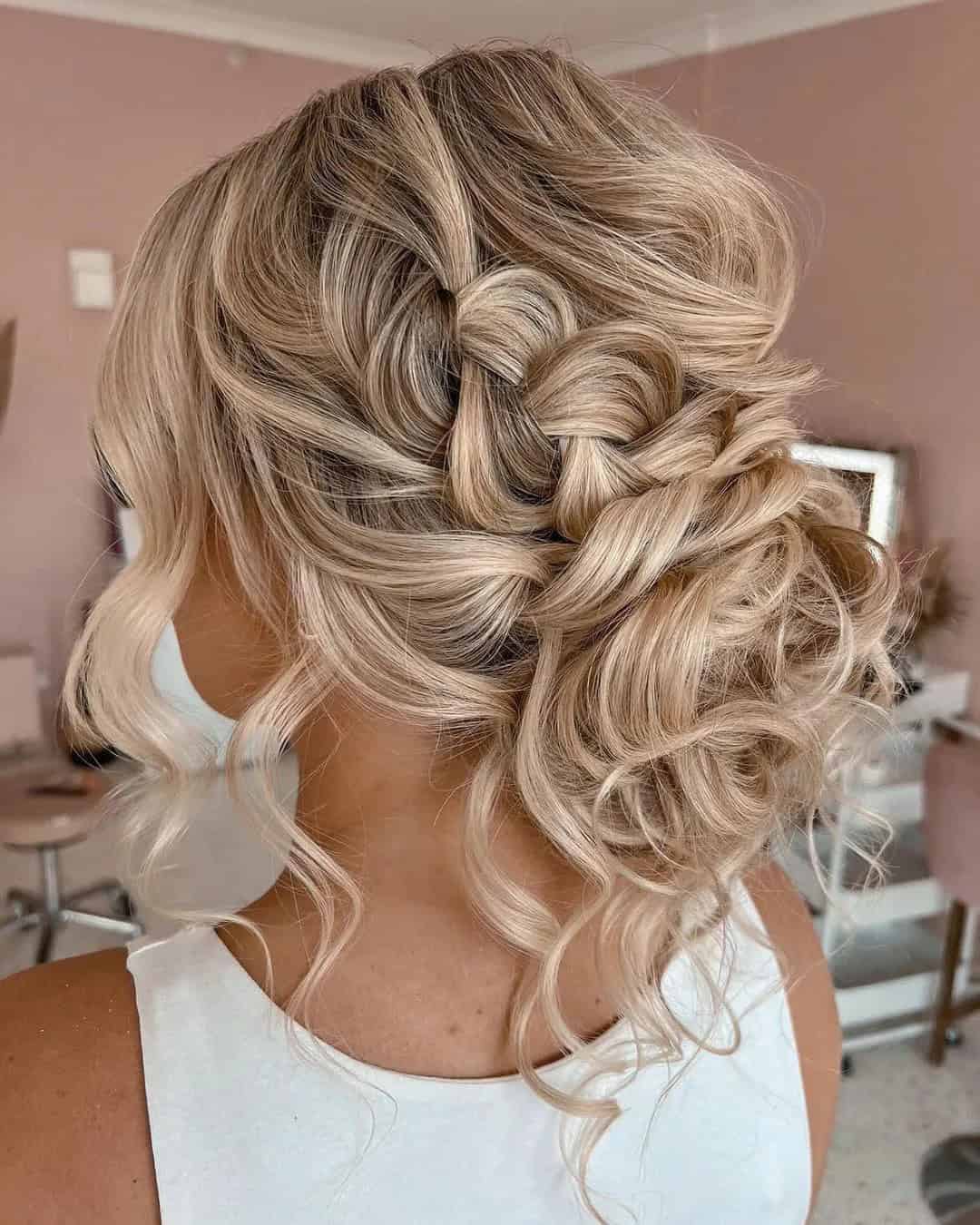 Loose Updos For Wedding