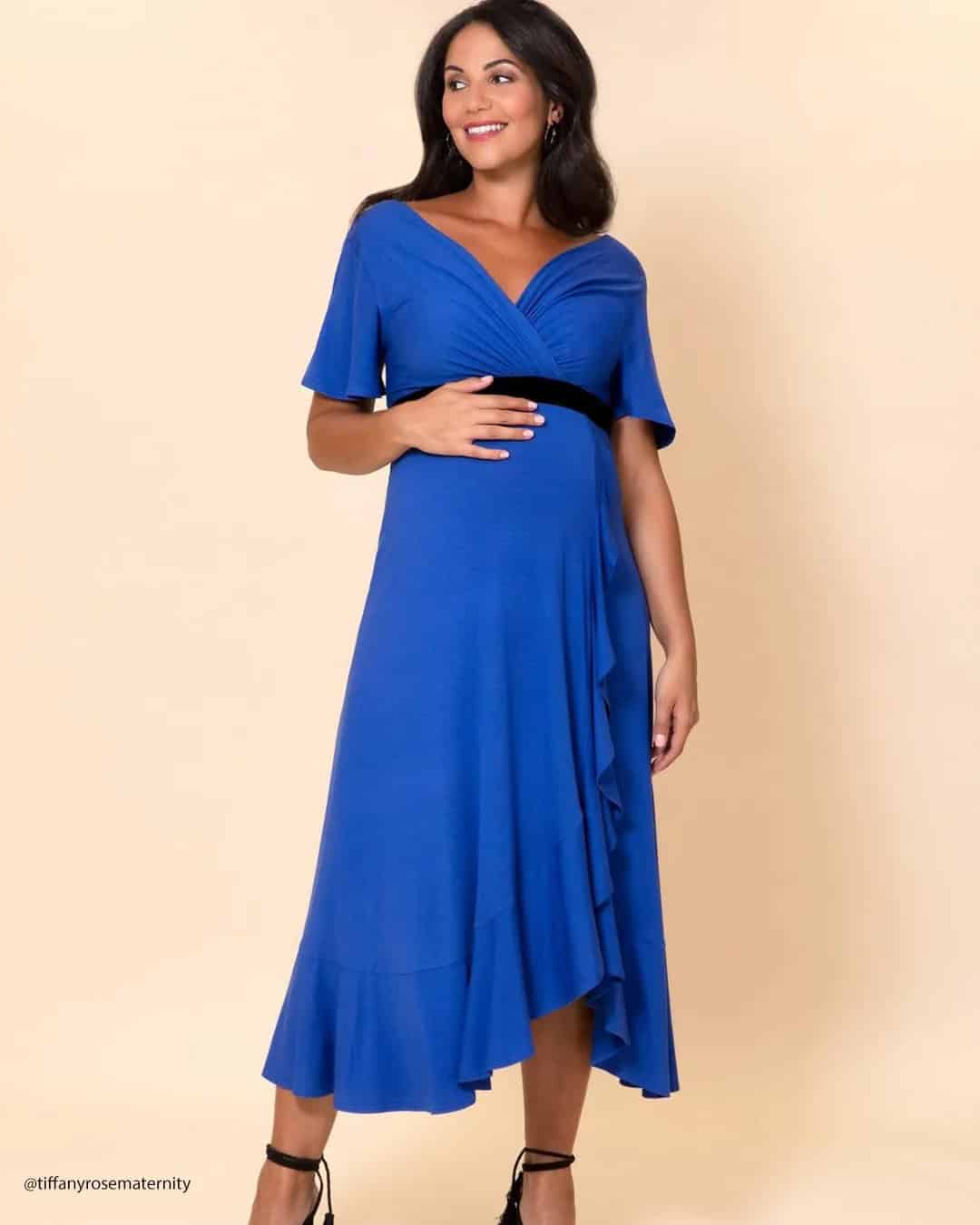 Maternity Wedding Guest Dress for Spring