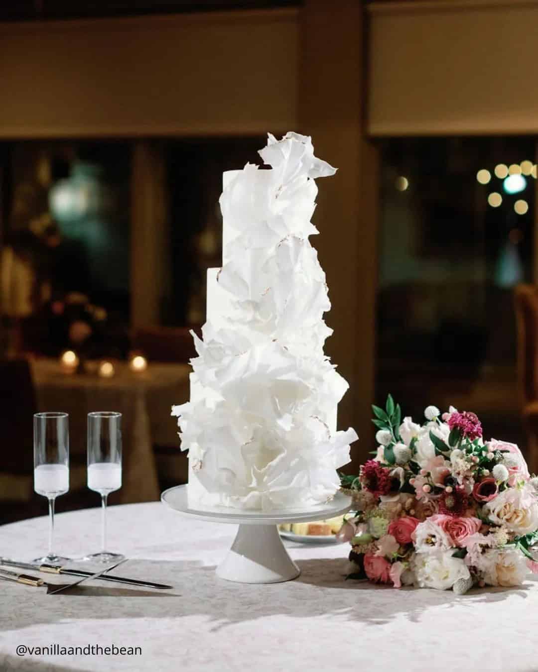 Elegant Summer Wedding Cake