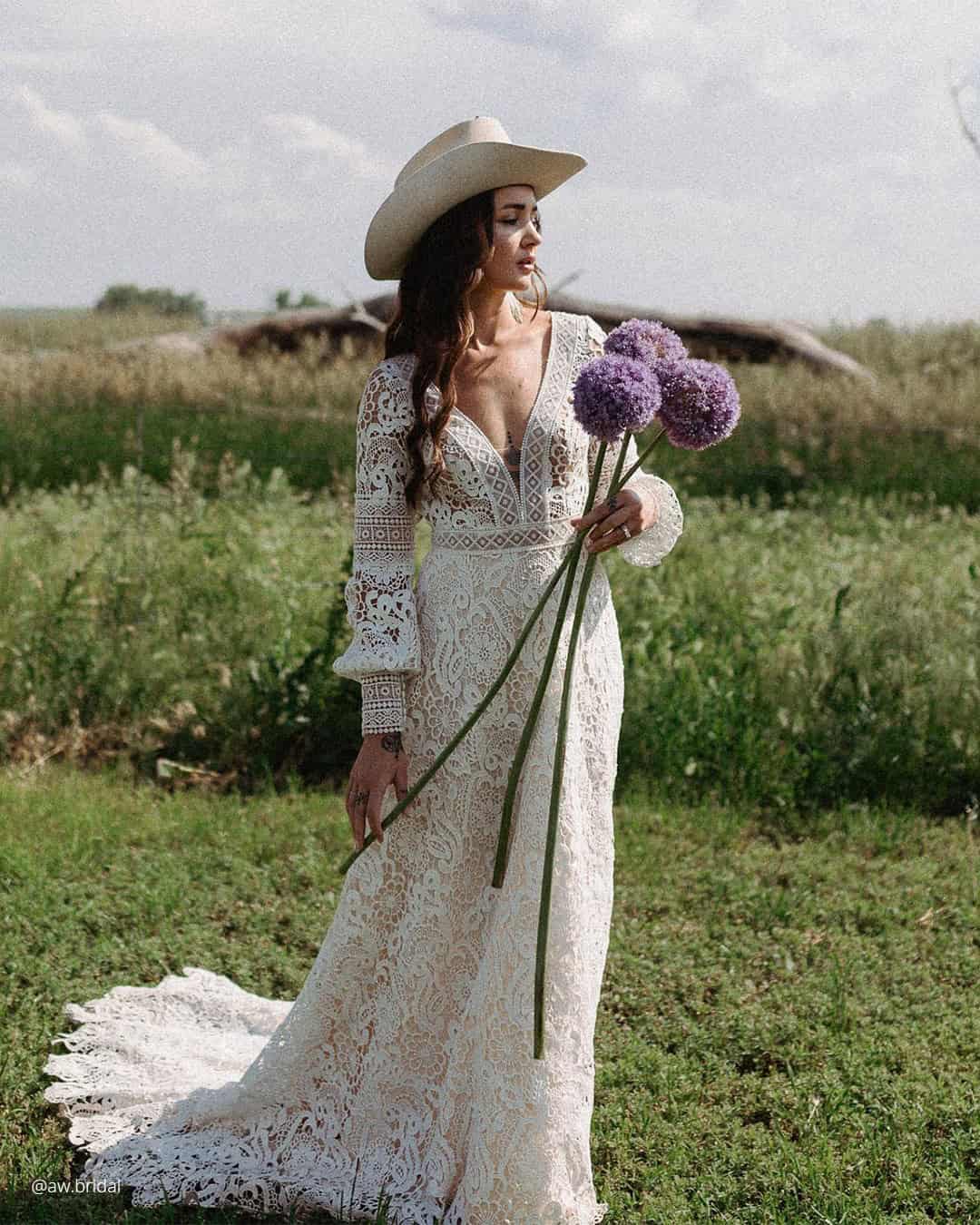 Western Boho Wedding Dresses