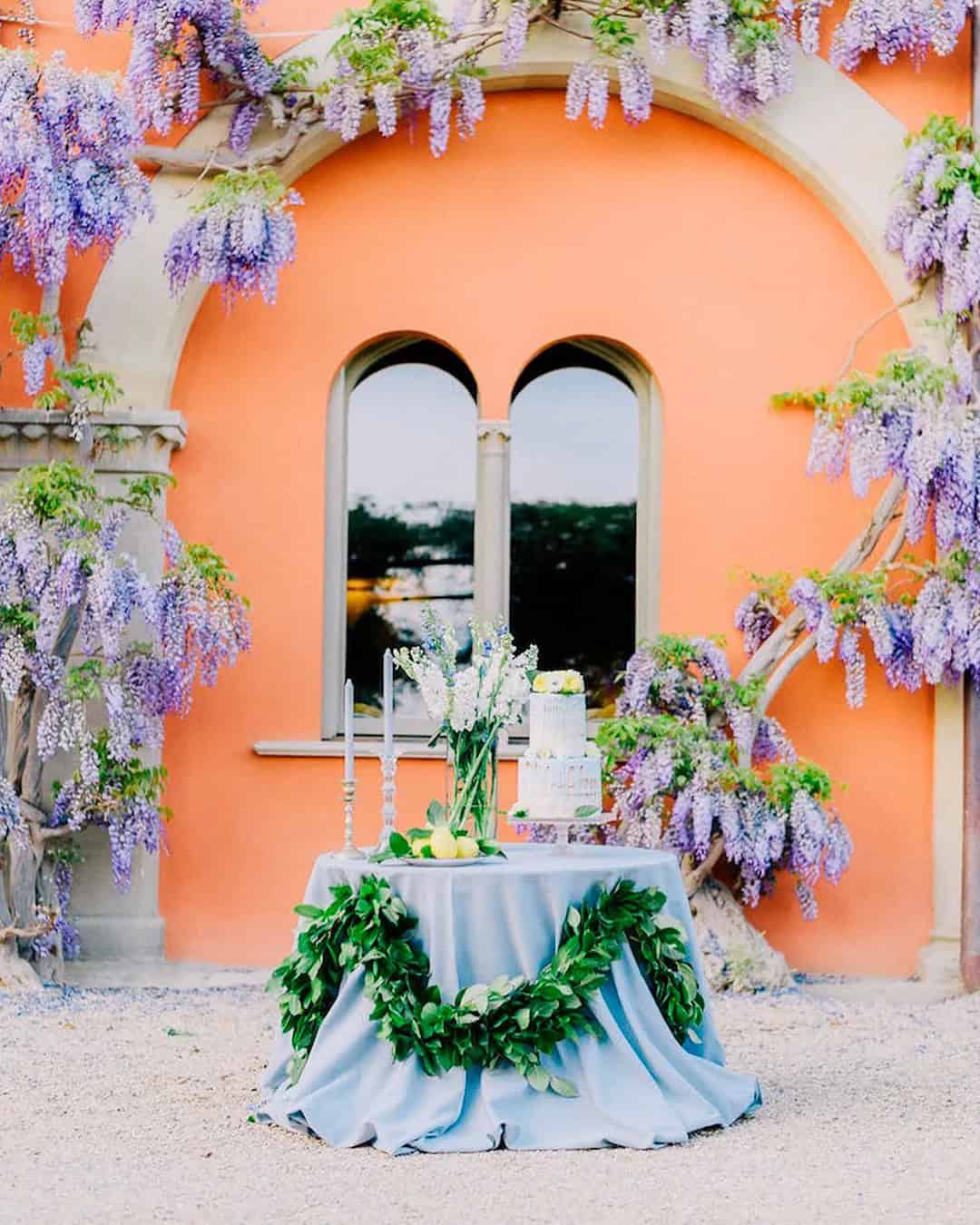 Wedding Cake Table Decorations