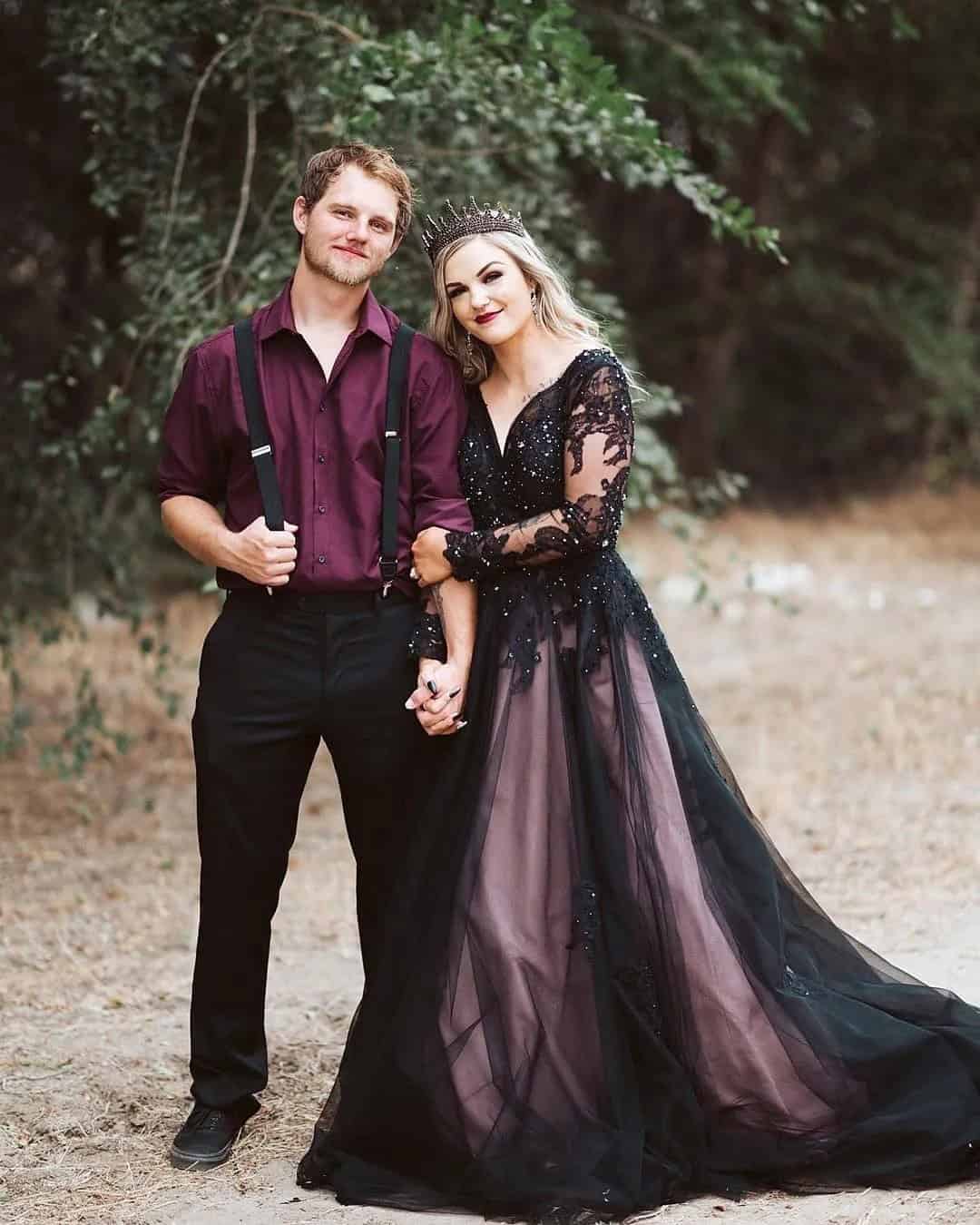 Dresses for Halloween Weddings