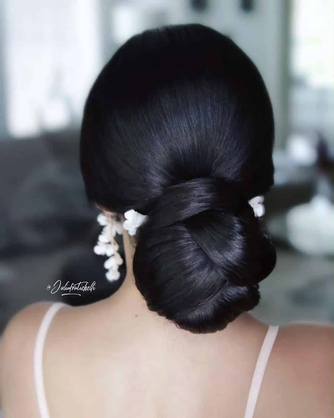 Sleek Wedding Updos For Black Hair