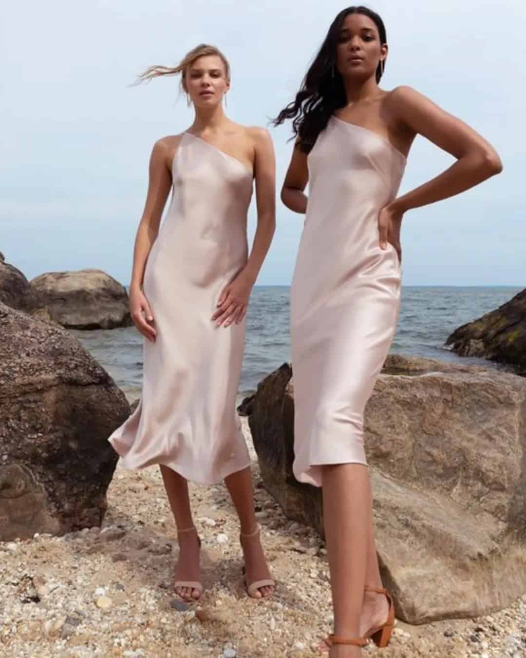 Rose Gold Looks For Bridesmaids