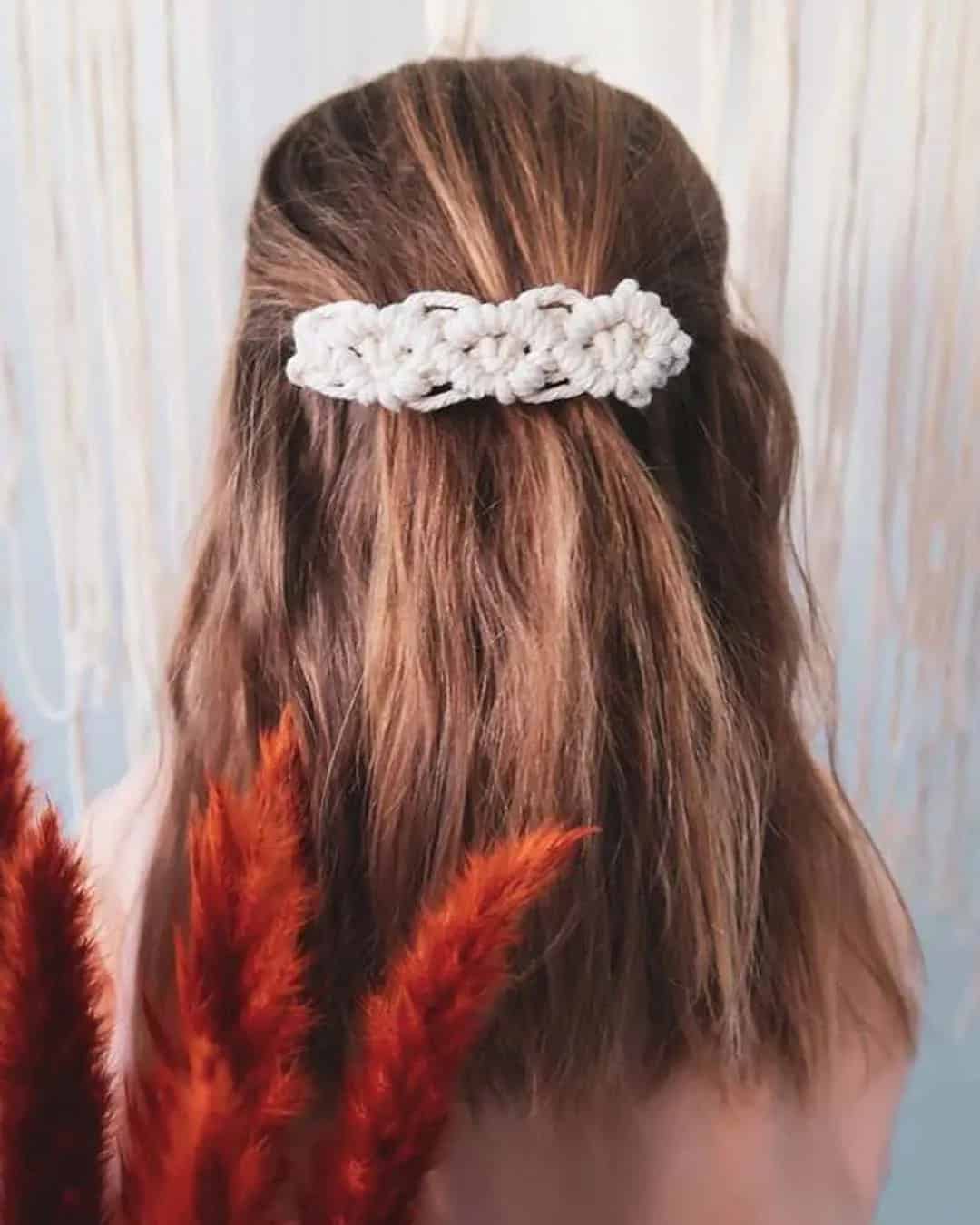 Boho Flower Girl Hair Accessories