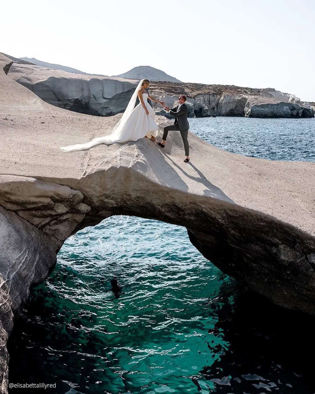 Beach Wedding Photo Backdrop