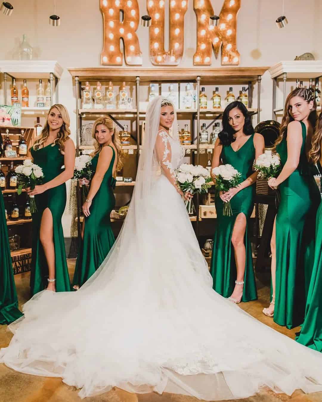 How did you decide on your bridesmaid style?