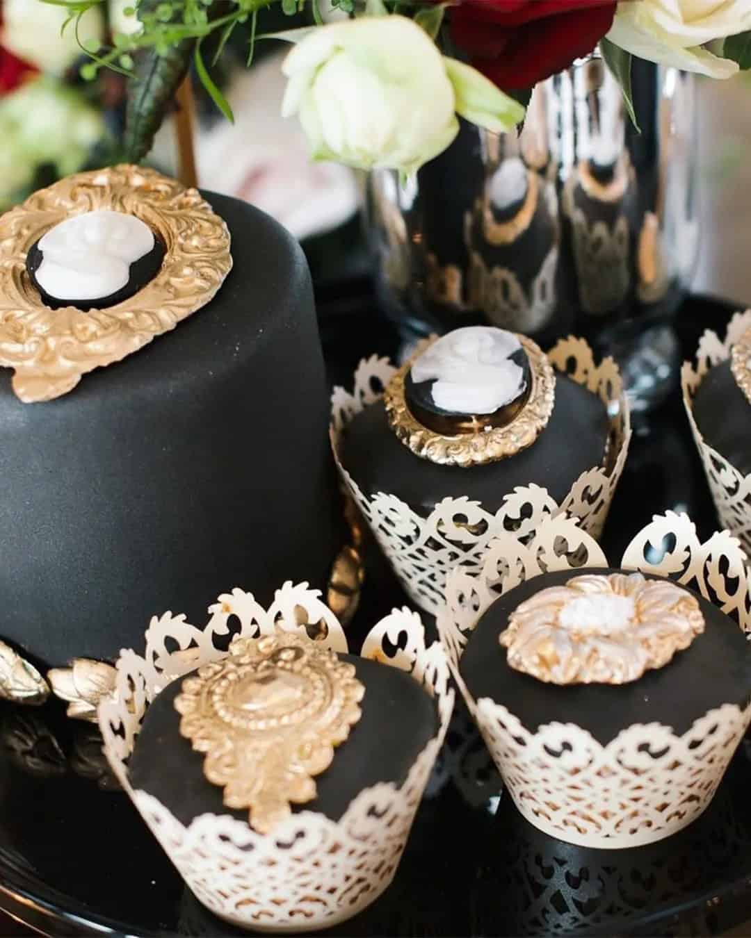 Chic Wedding Cupcake Ideas