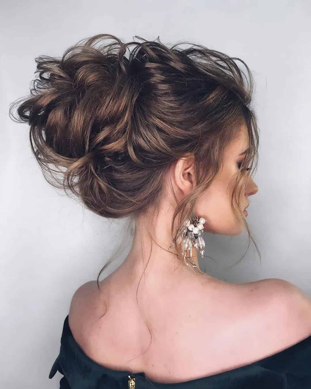 Textured Updo with Extensions