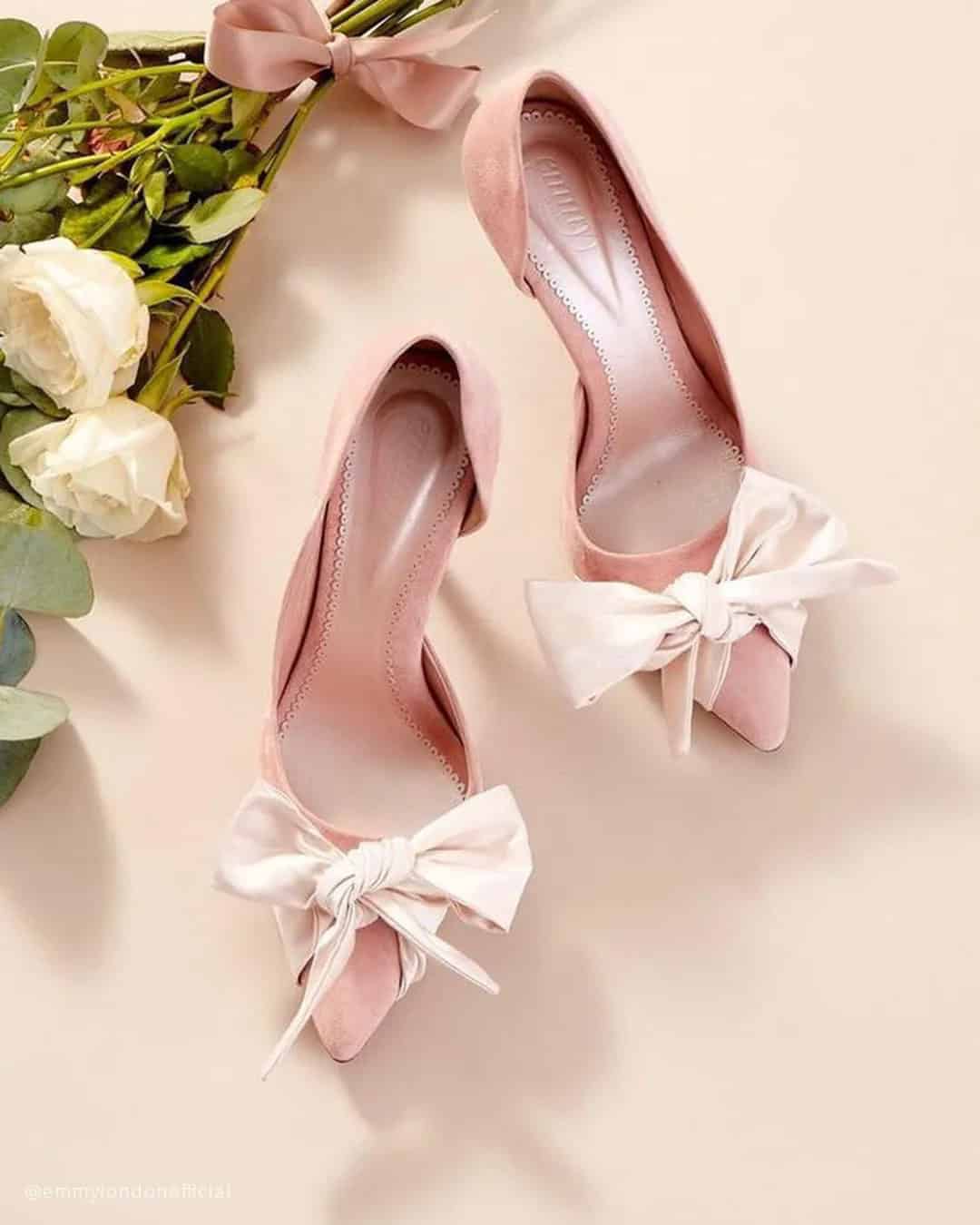 High Heels Nude Color Wedding Shoes