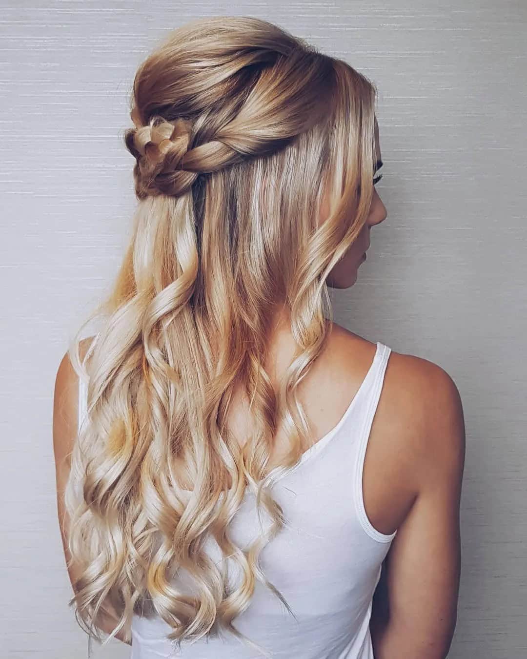 Braided Wedding Hairstyles Down