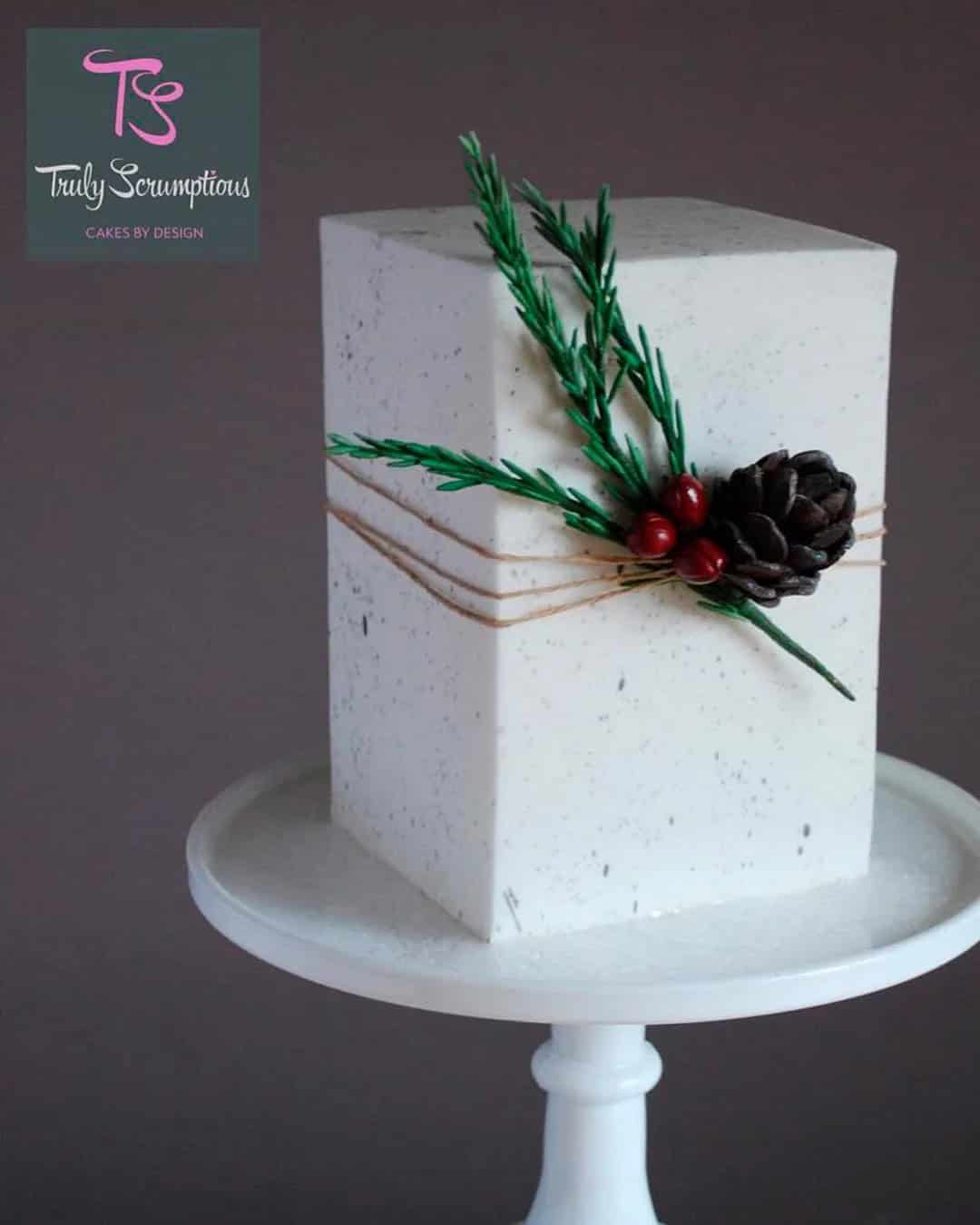 Cakes with Pinecones