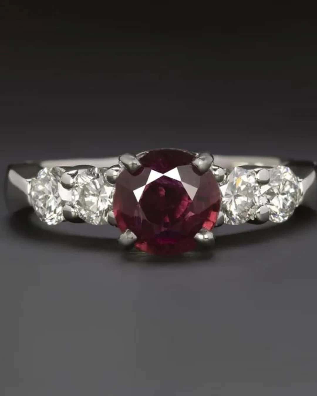 Ruby Engagement Rings