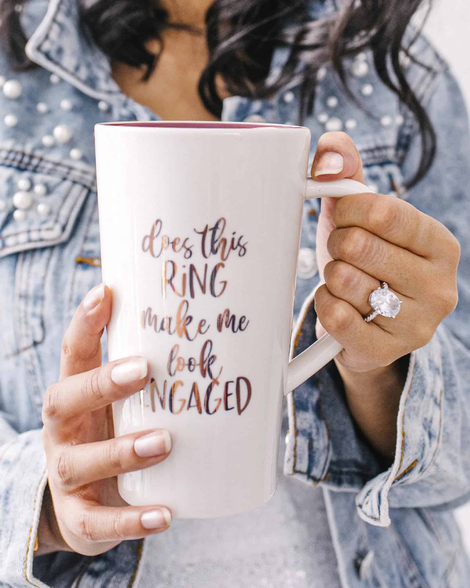 “Does This Ring Make Me Look Engaged” Mug