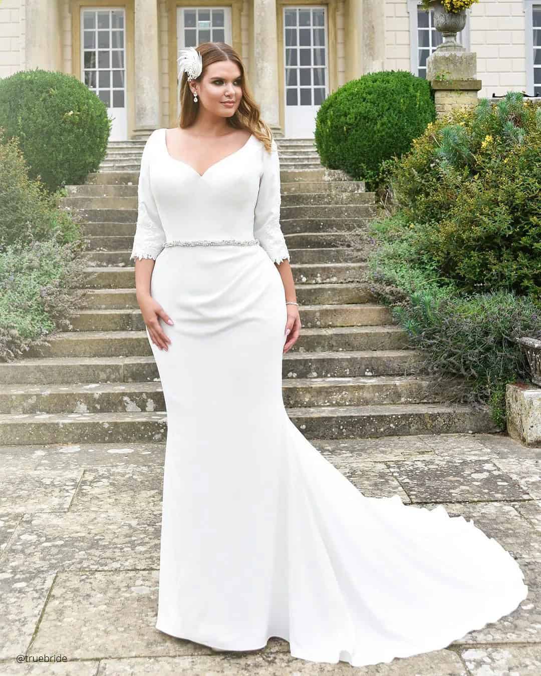 Plus Size Modest Wedding Dresses