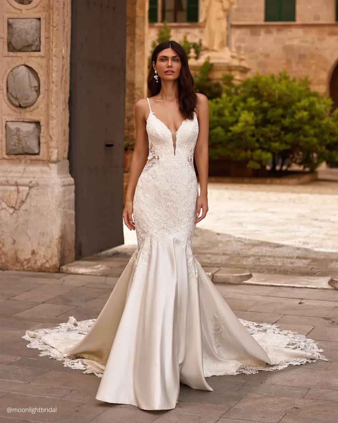 Mermaid Wedding Dresses You’ll Admire