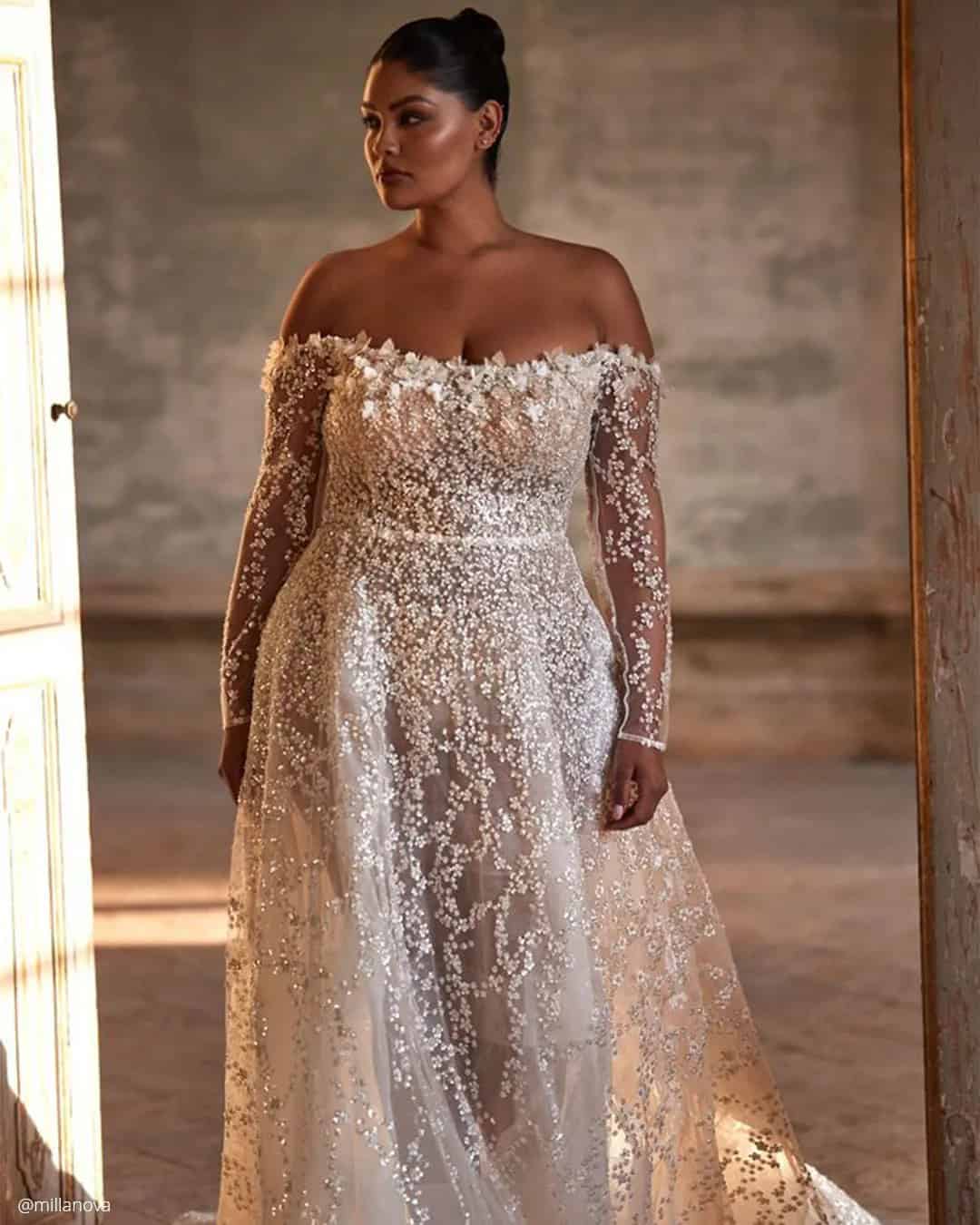 Off The Shoulder Bridal Gowns