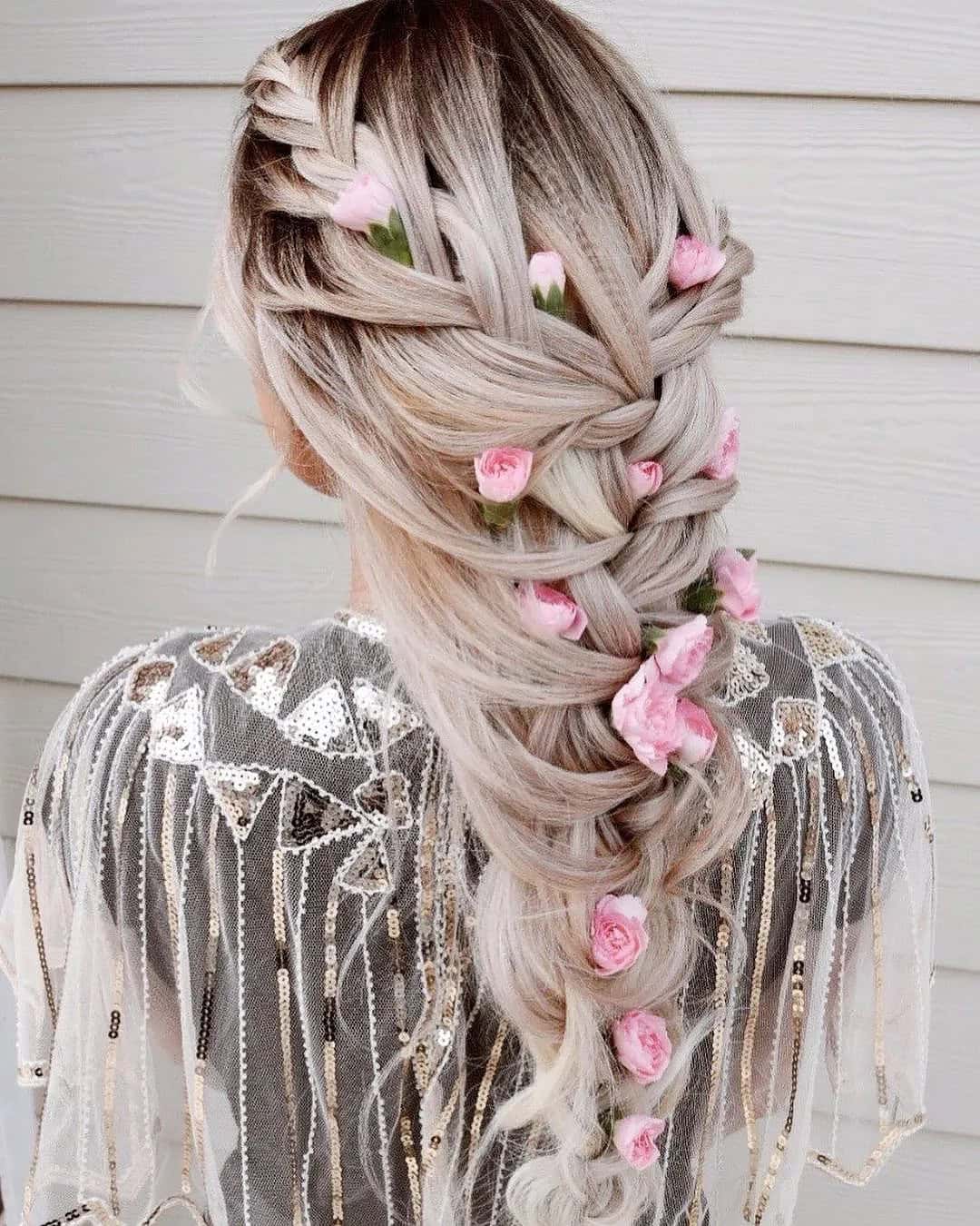 Mermaid Braid Hairstyles For Brides