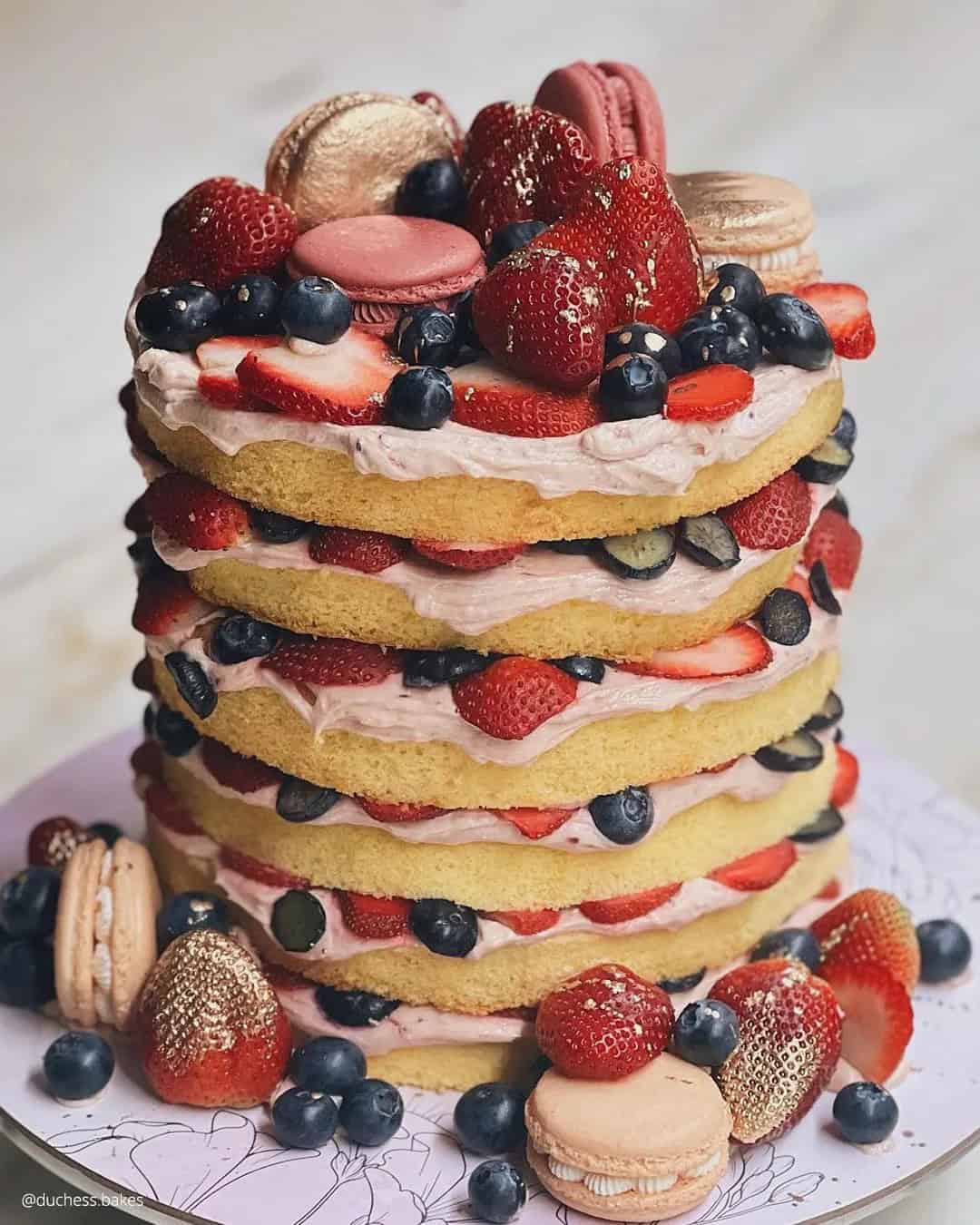 Naked Wedding Cakes