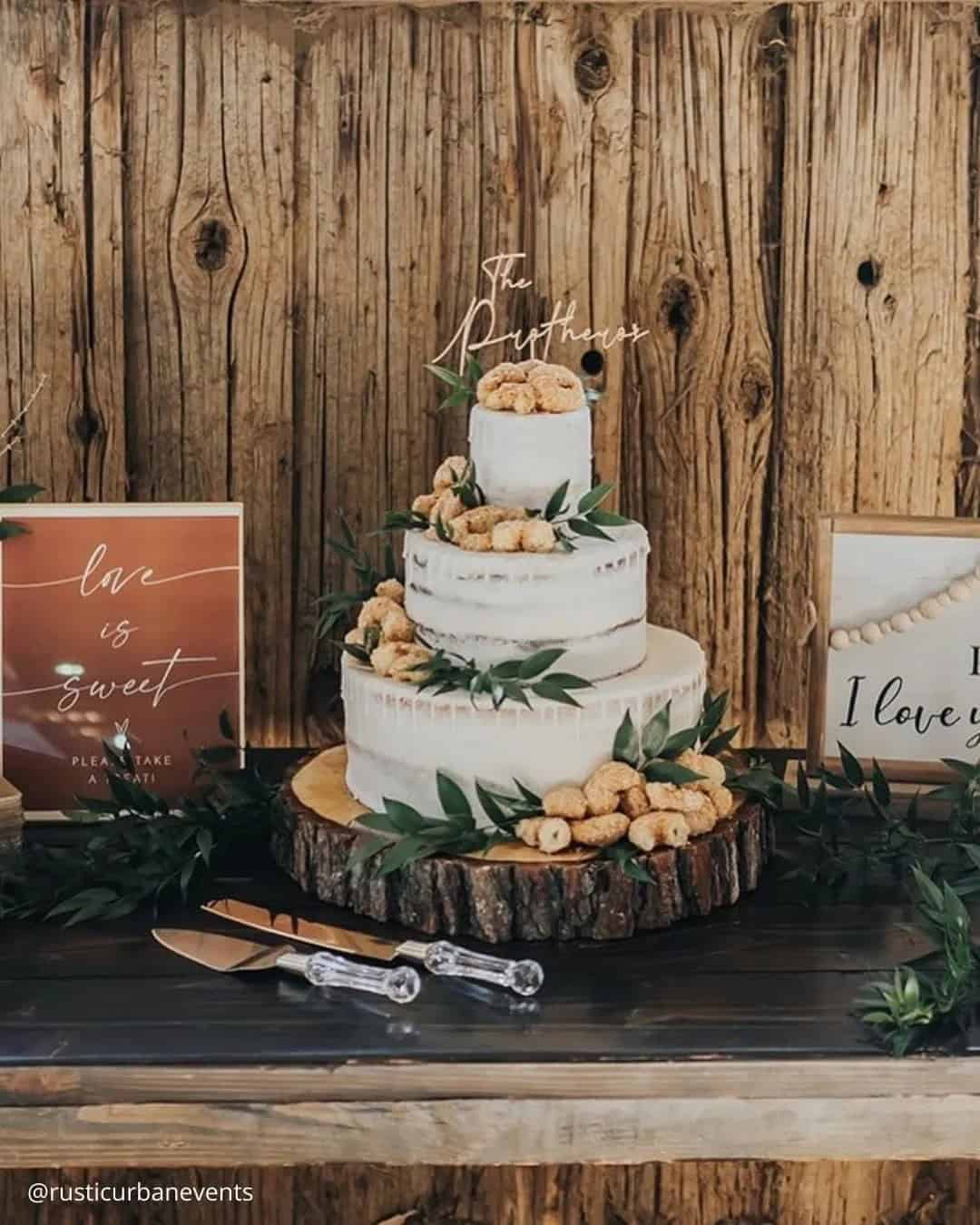 Rustic Wedding Cake Ideas