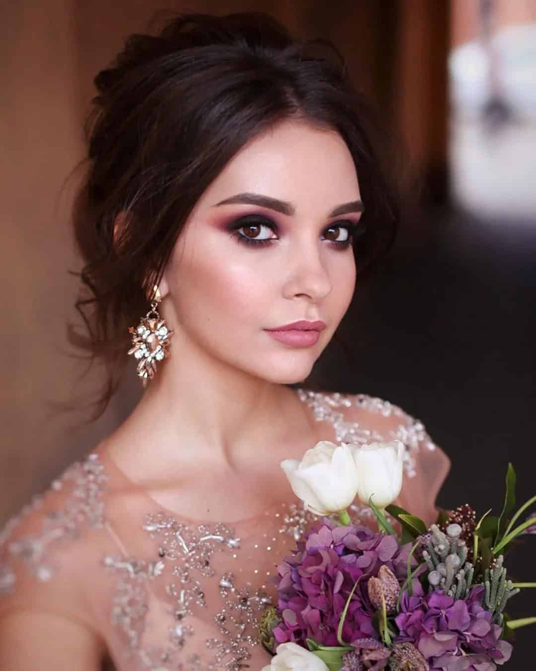 Smokey Eye Wedding Makeup