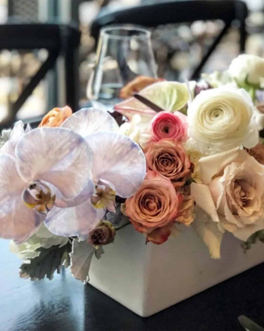 Coral Colored Wedding Centerpieces