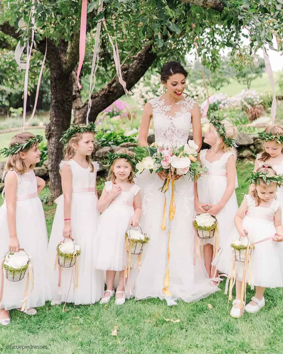 White Flower Girl Dresses