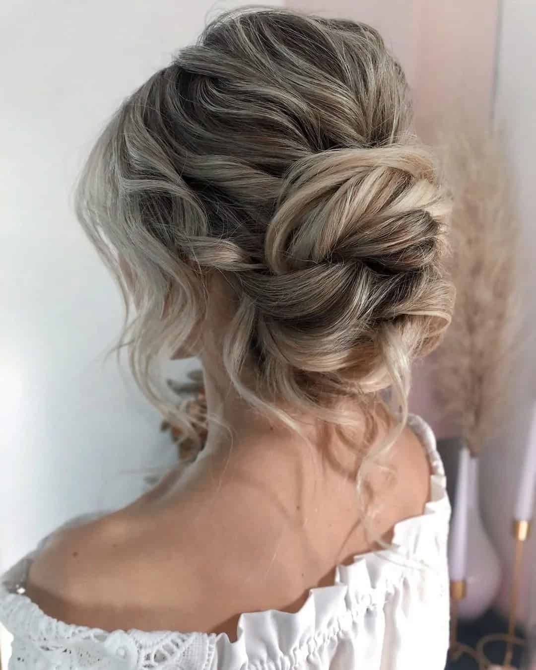 Wedding Updos for Bohemian Brides