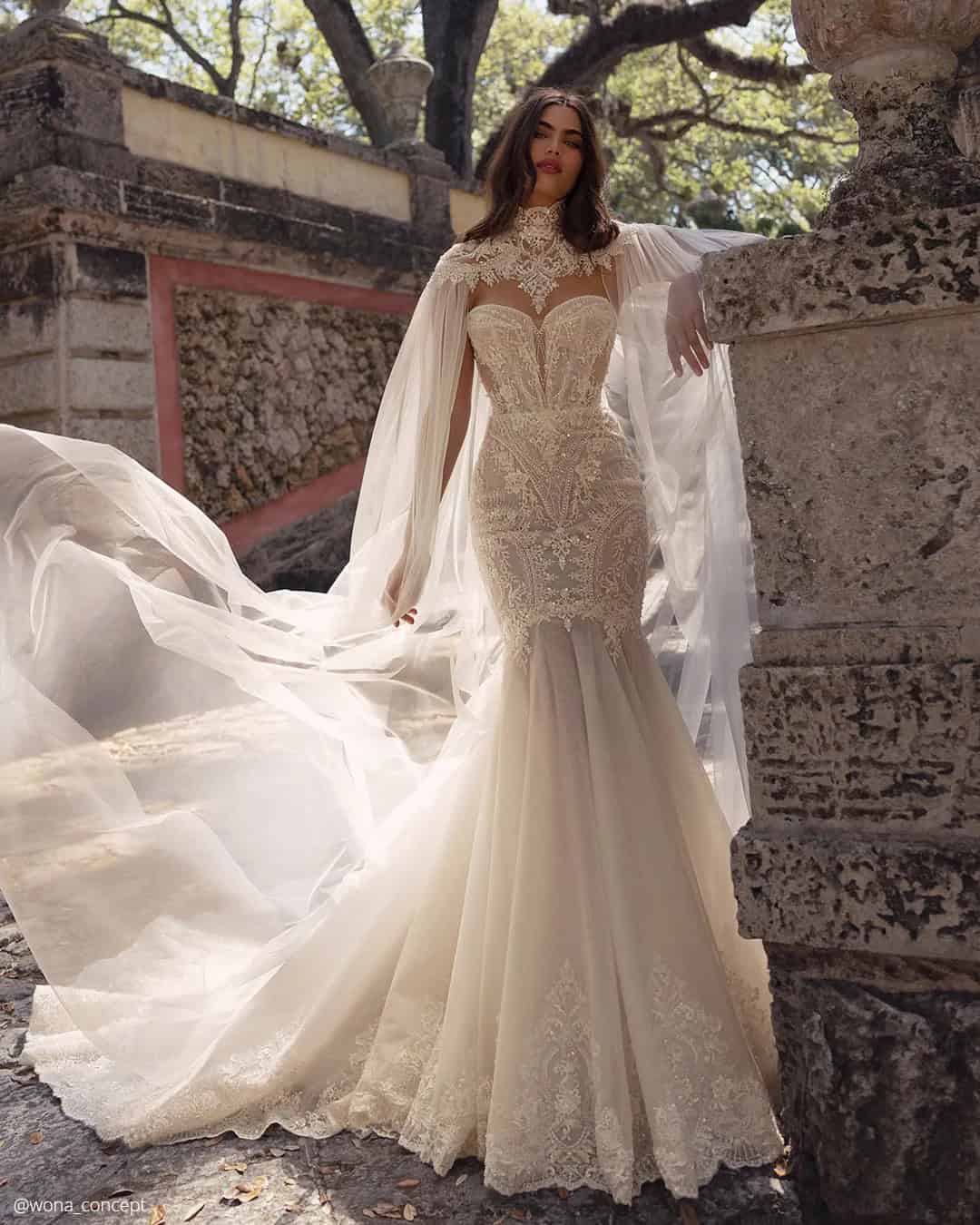 Pretty Mermaid Wedding Dresses