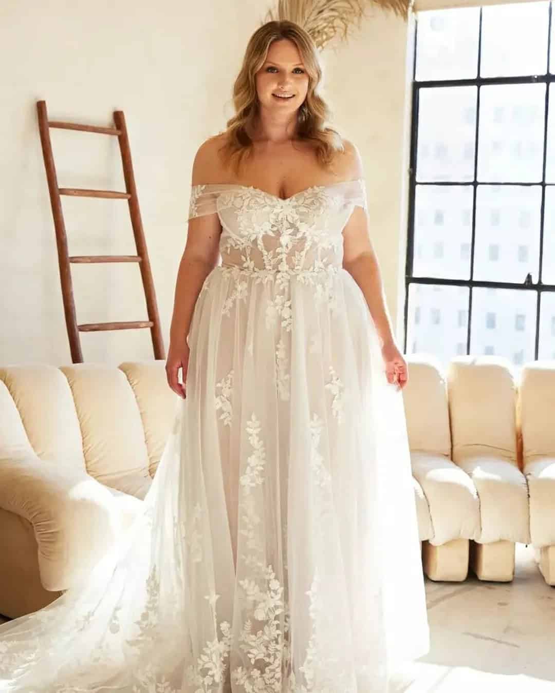 Plus Size Boho Dresses Wedding