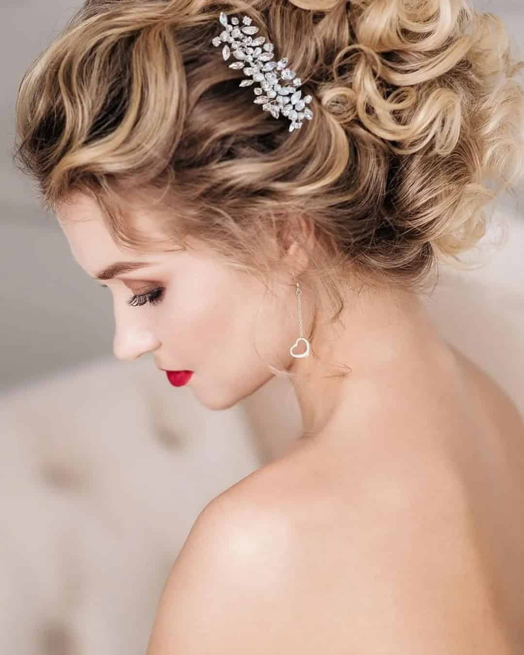 Finger Waves for Short Haired Brides