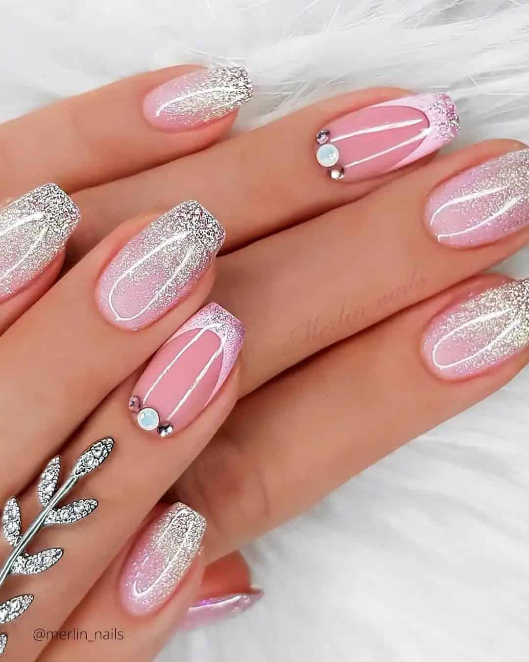 Spring Ombre Nails Designs