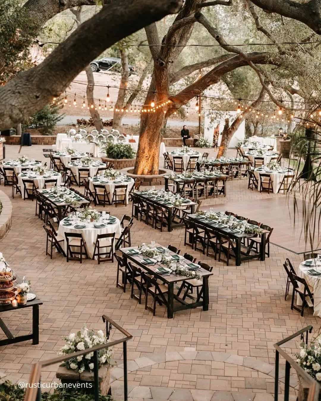 Rustic Wedding Venue Decor