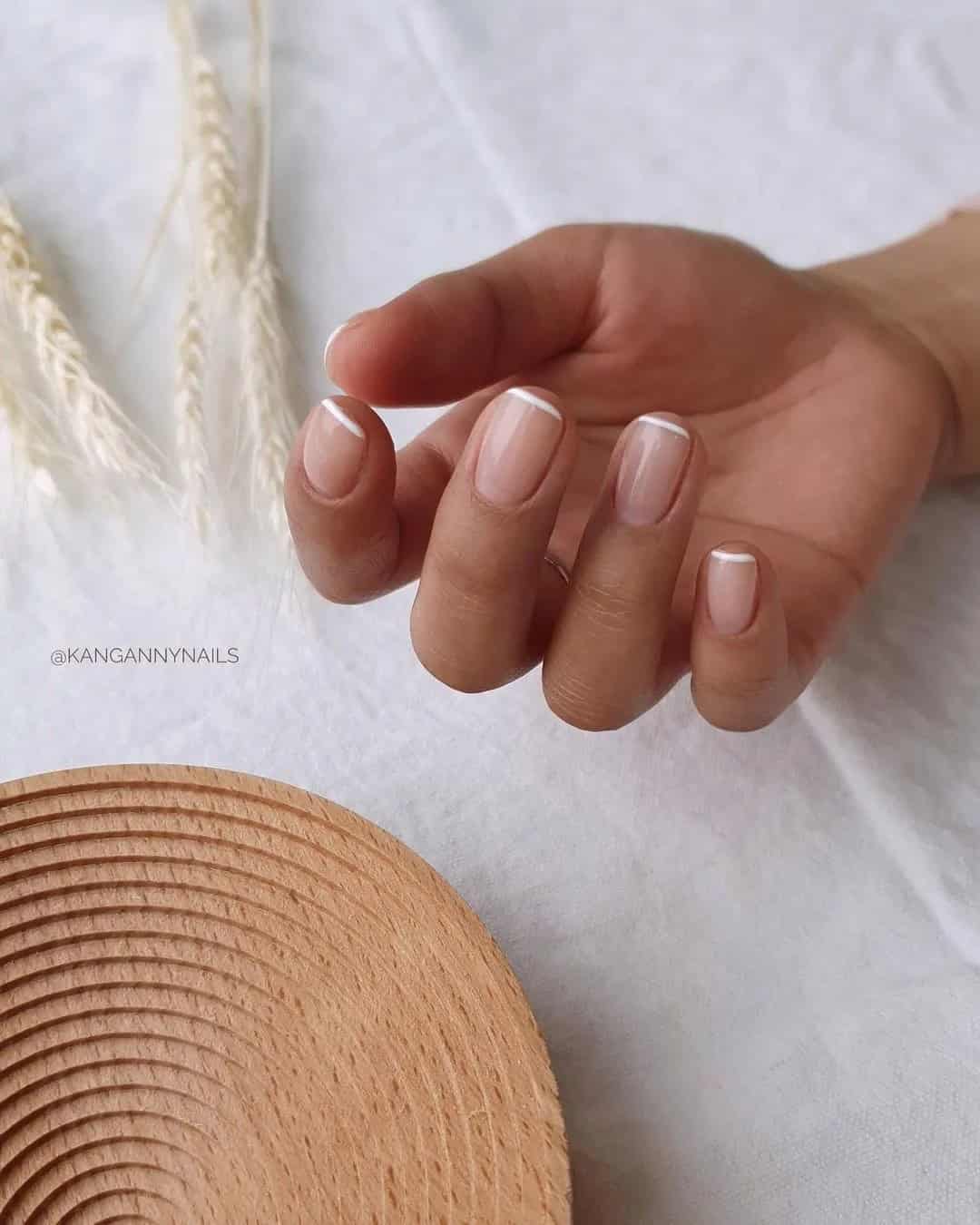 Designs for Short Wedding Nails