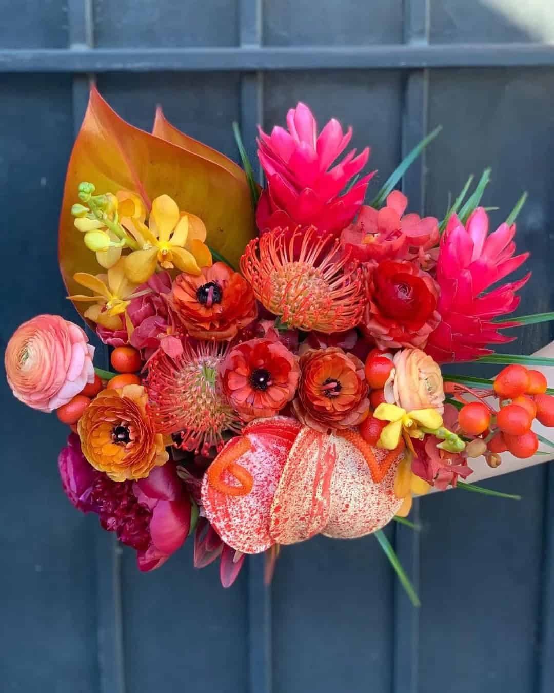 Perfect Bouquets With Red Flowers