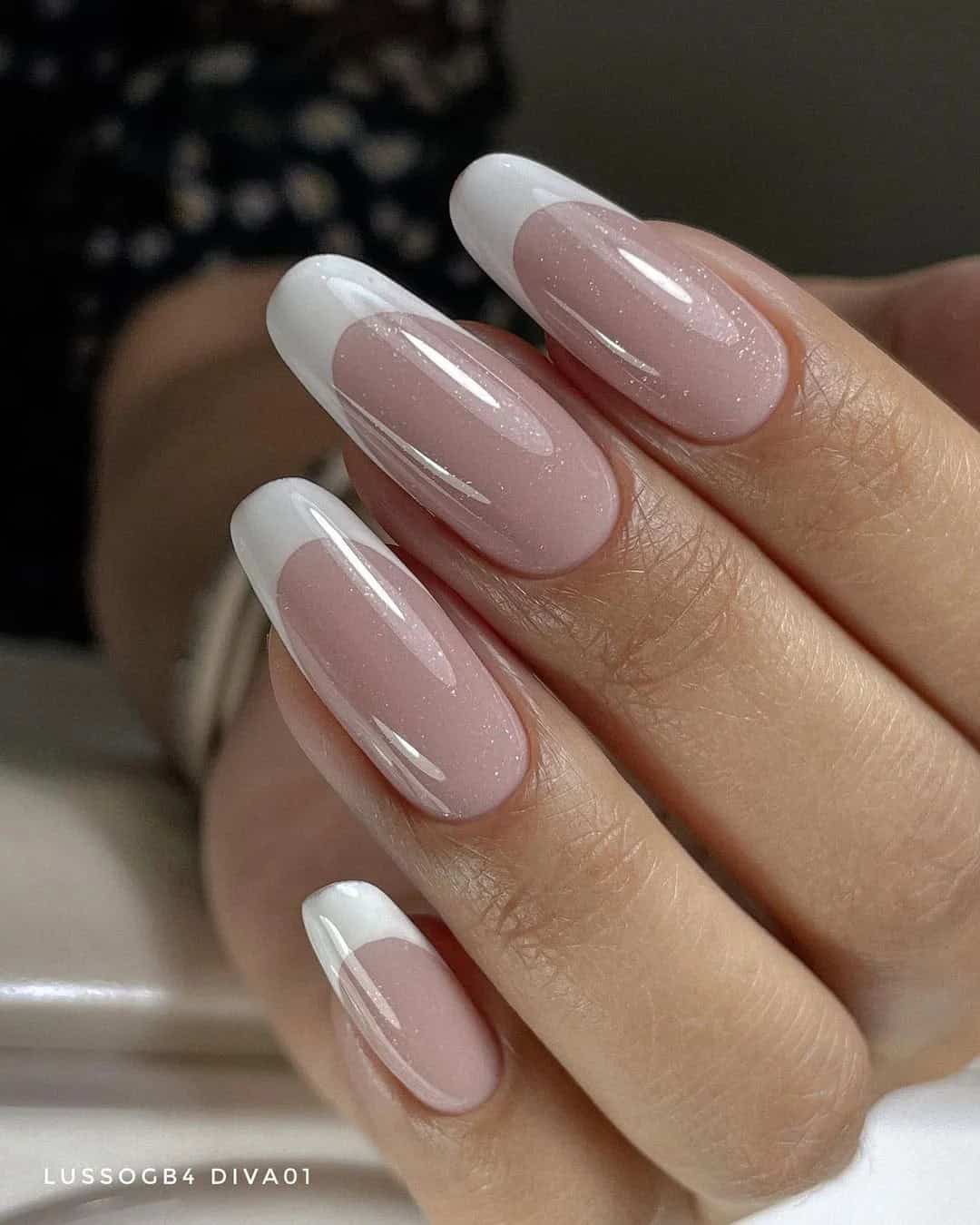 French Manicure For A Bridesmaid