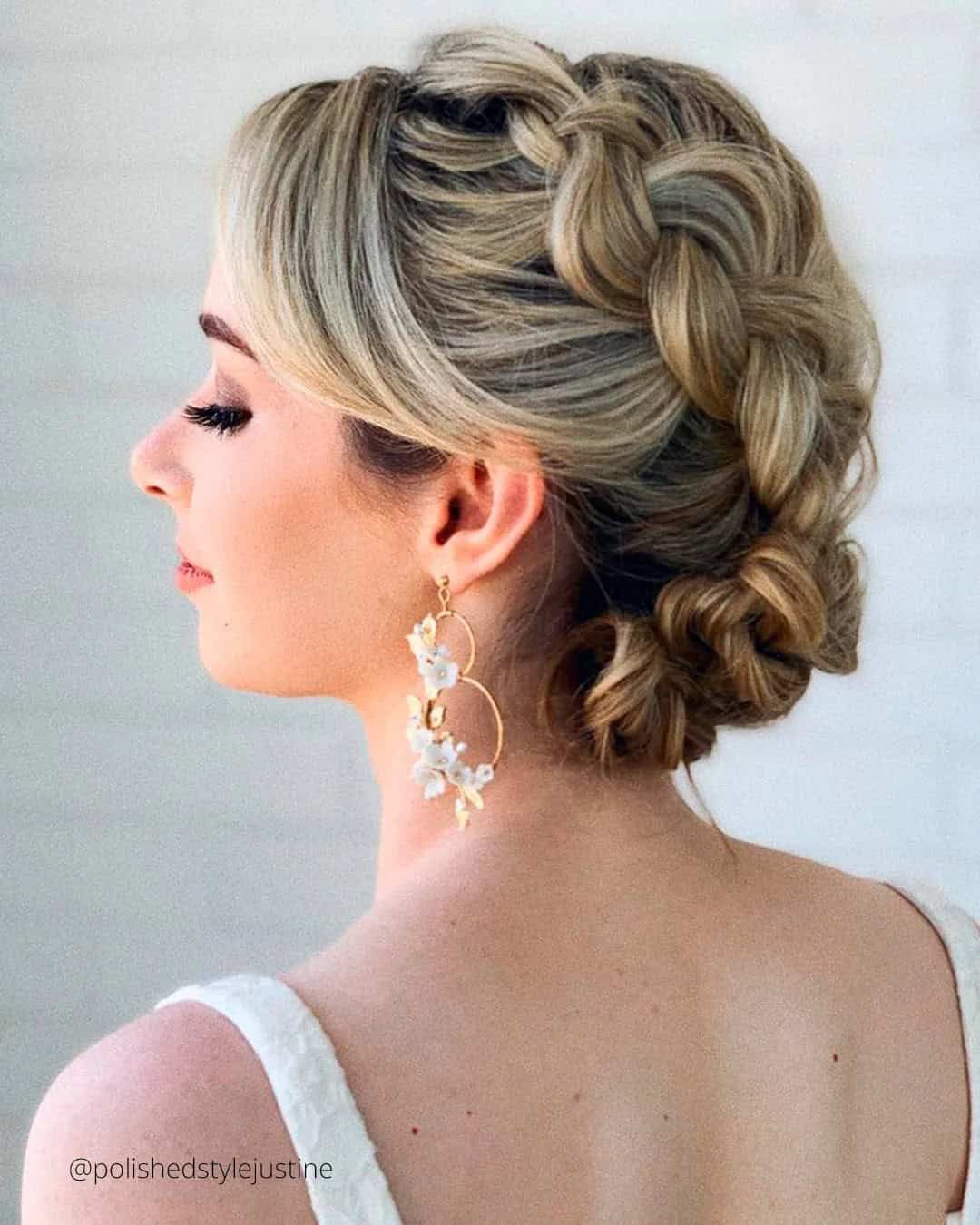 Braided Hairstyles For Wedding Guests