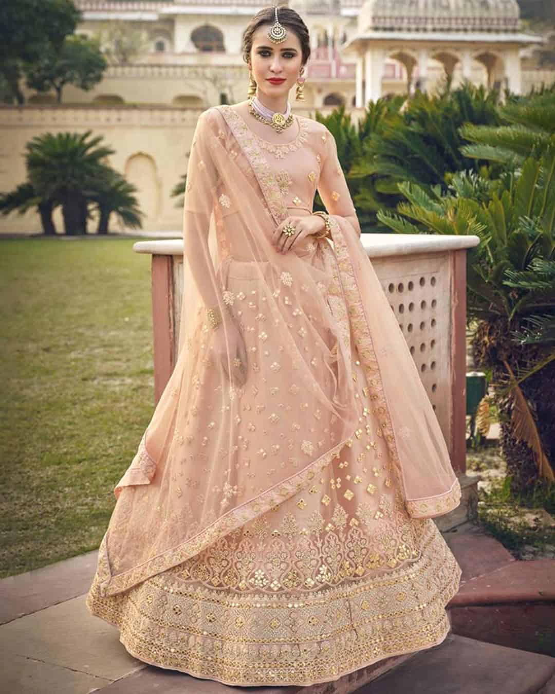 Gold Indian Wedding Gowns