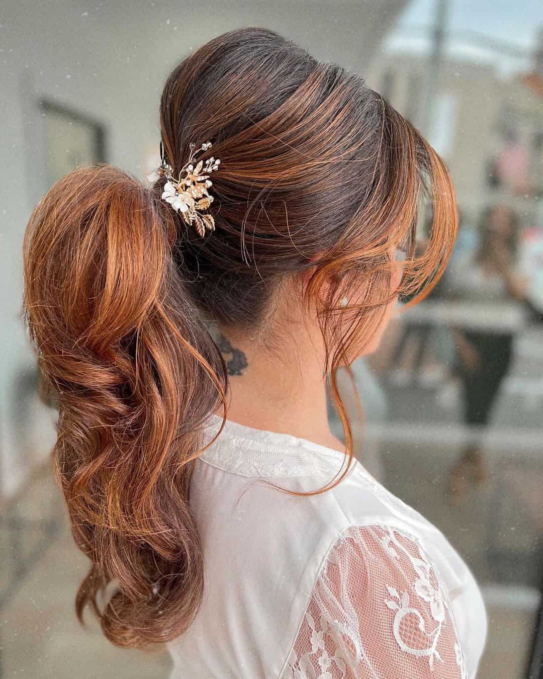 Old Hollywood Ponytail