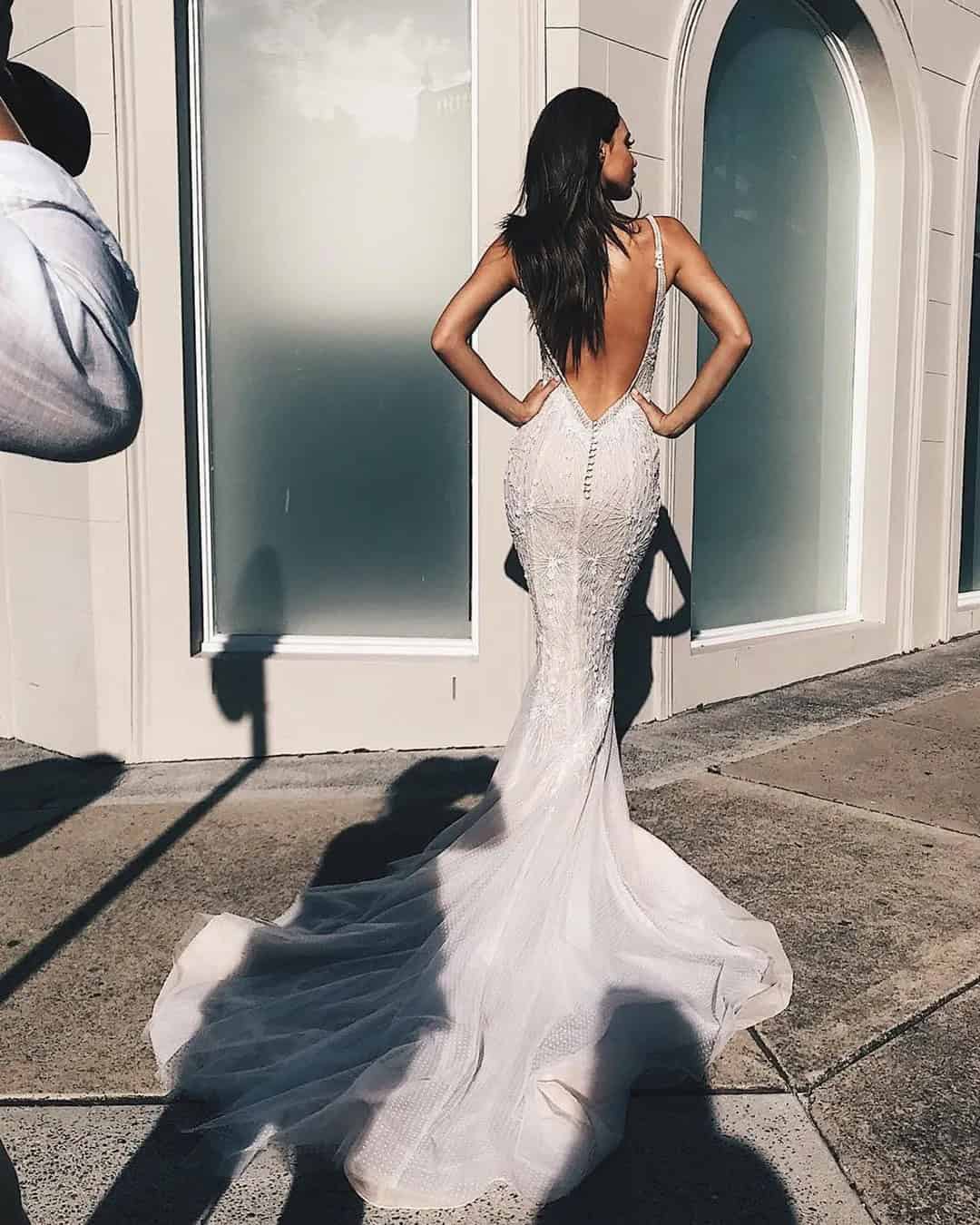 Mermaid Dresses Wedding With Train