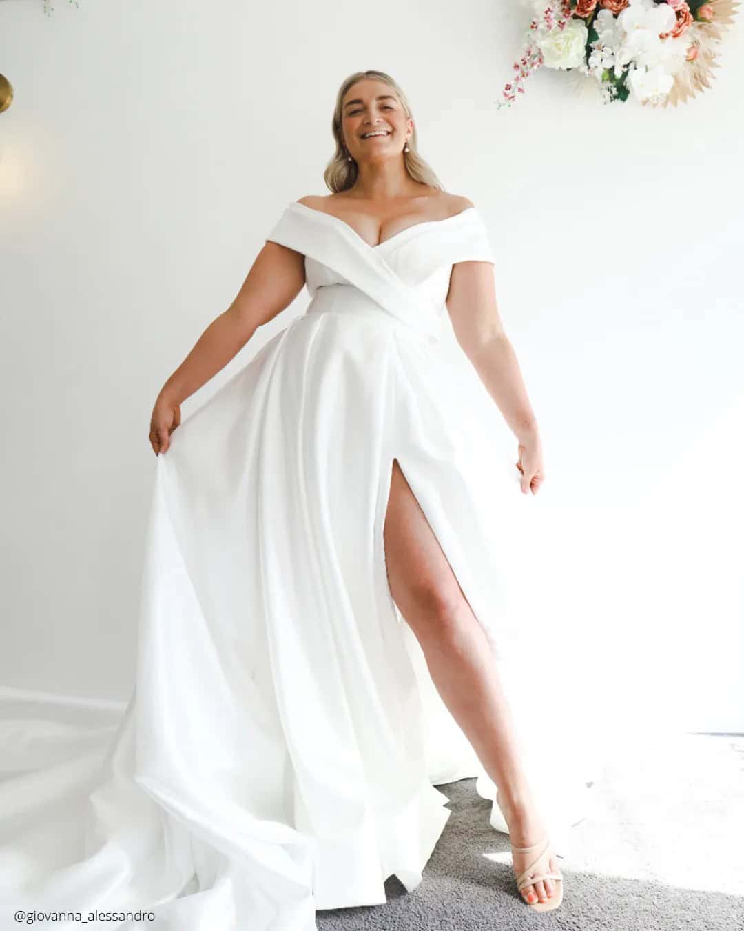 Plus Size Simple Wedding Dresses