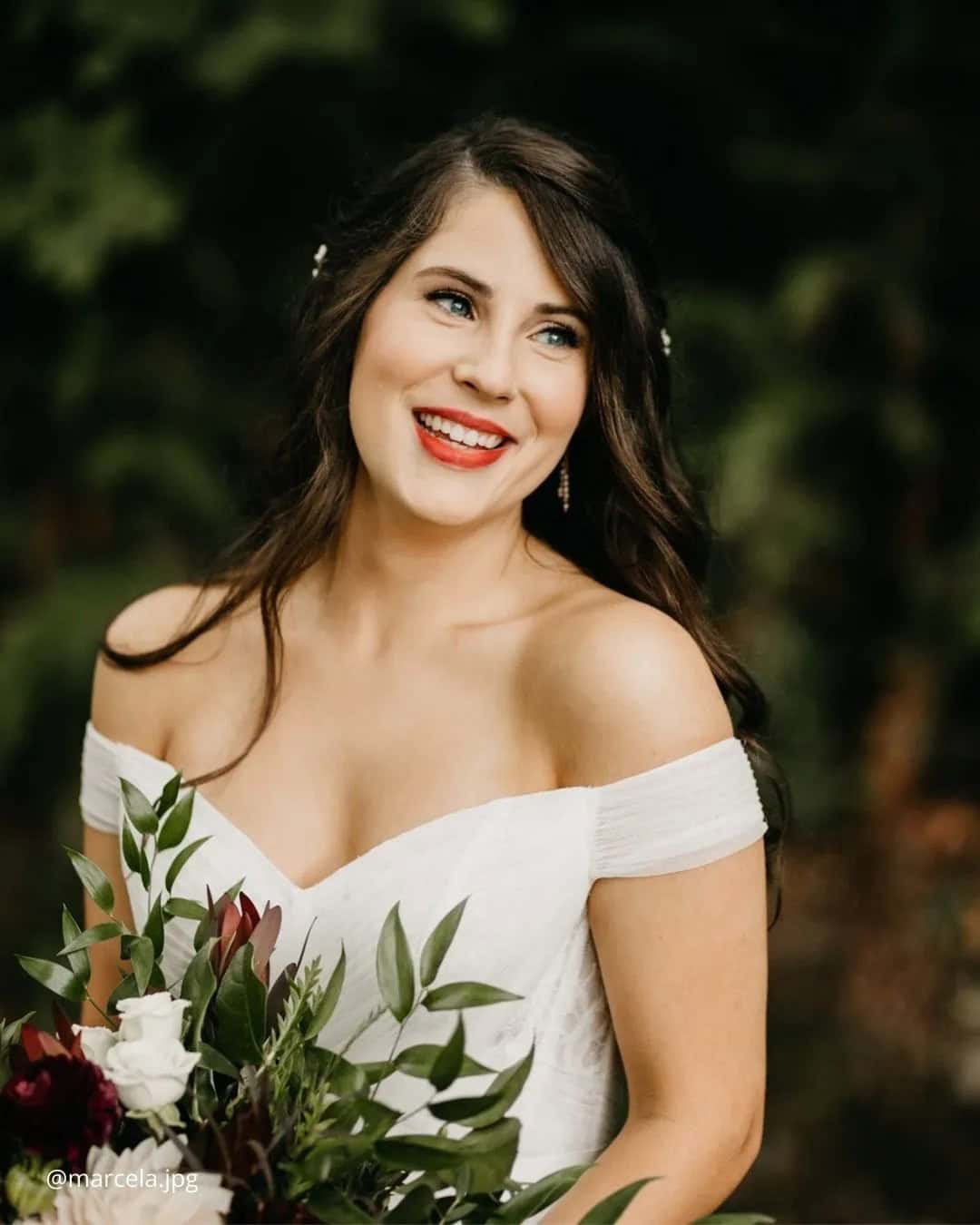 Americana-Inspired Wedding Makeup