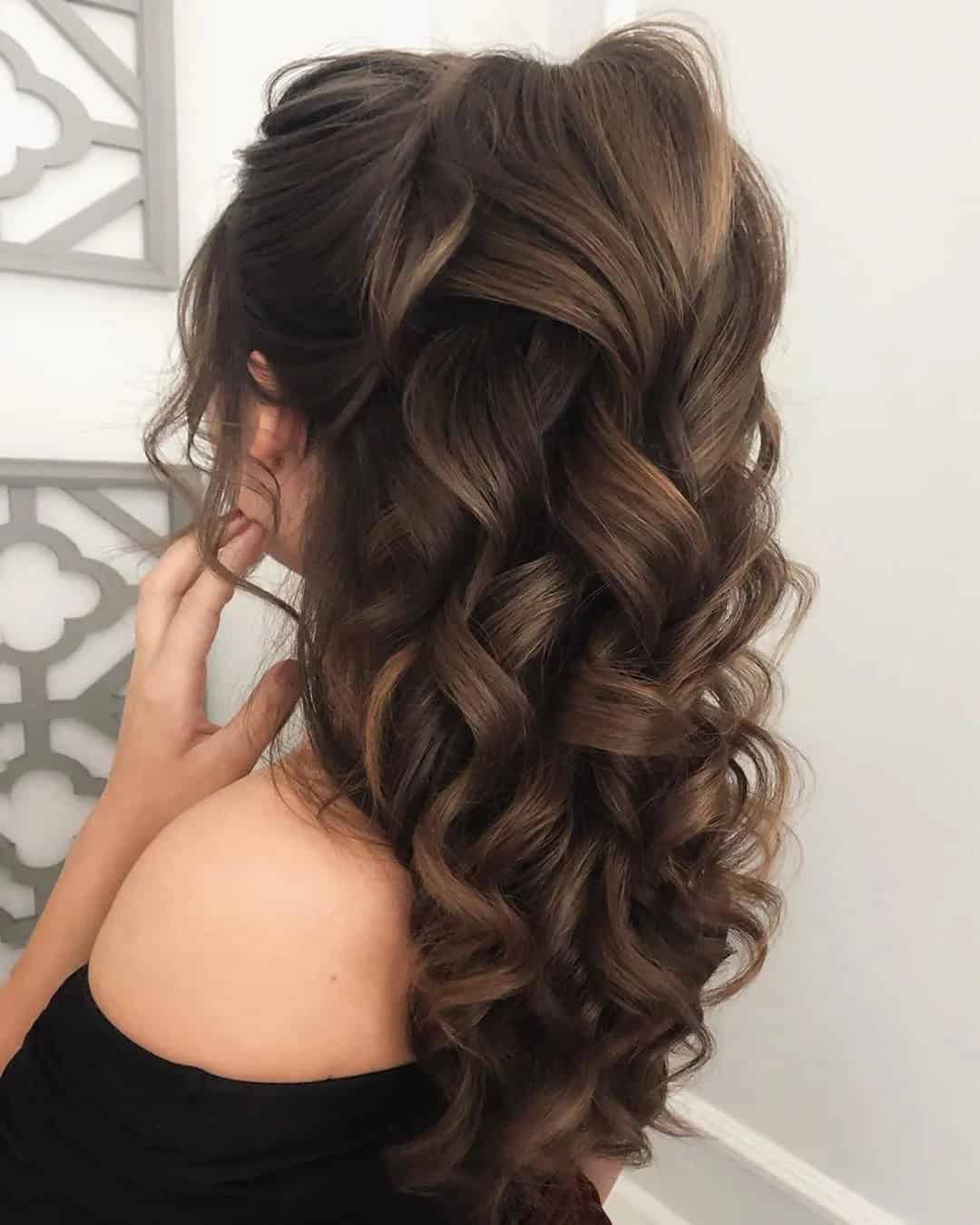 Elegant Wedding Hairstyles For Long Hair