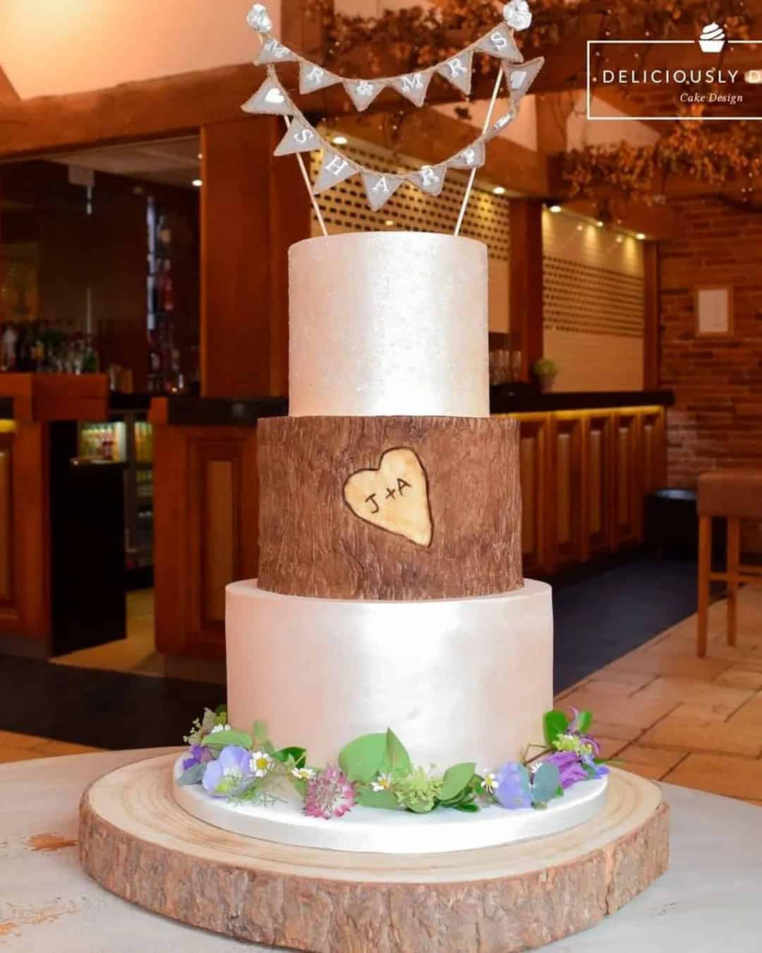 Wooden Cake Designs