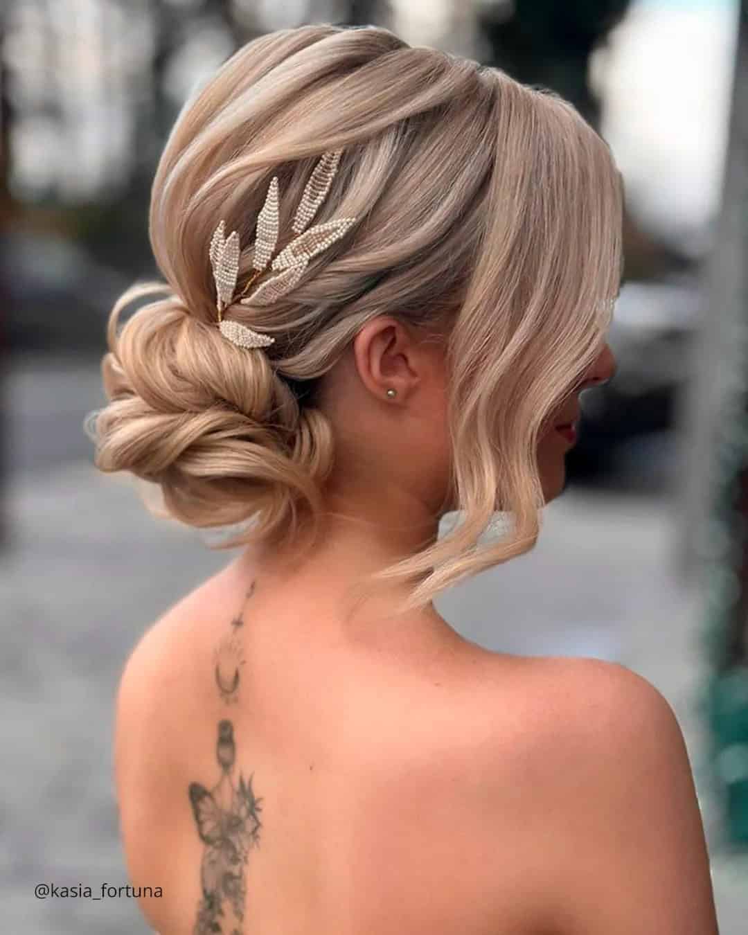 Boho Wedding Hairstyles For Medium Hair