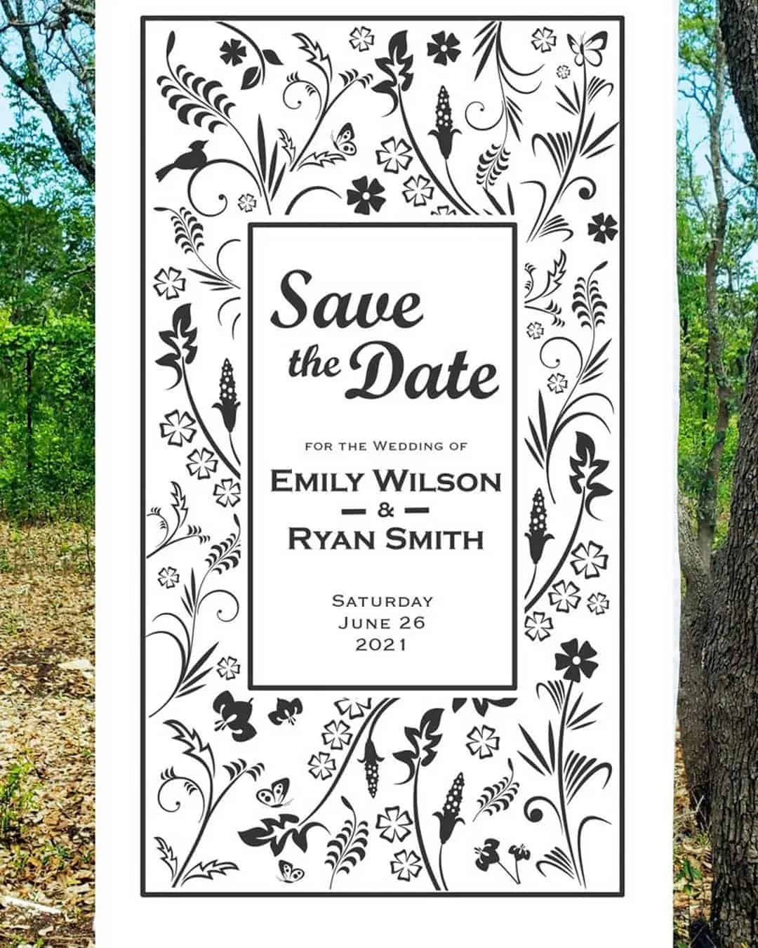 Unique Save The Date Cards