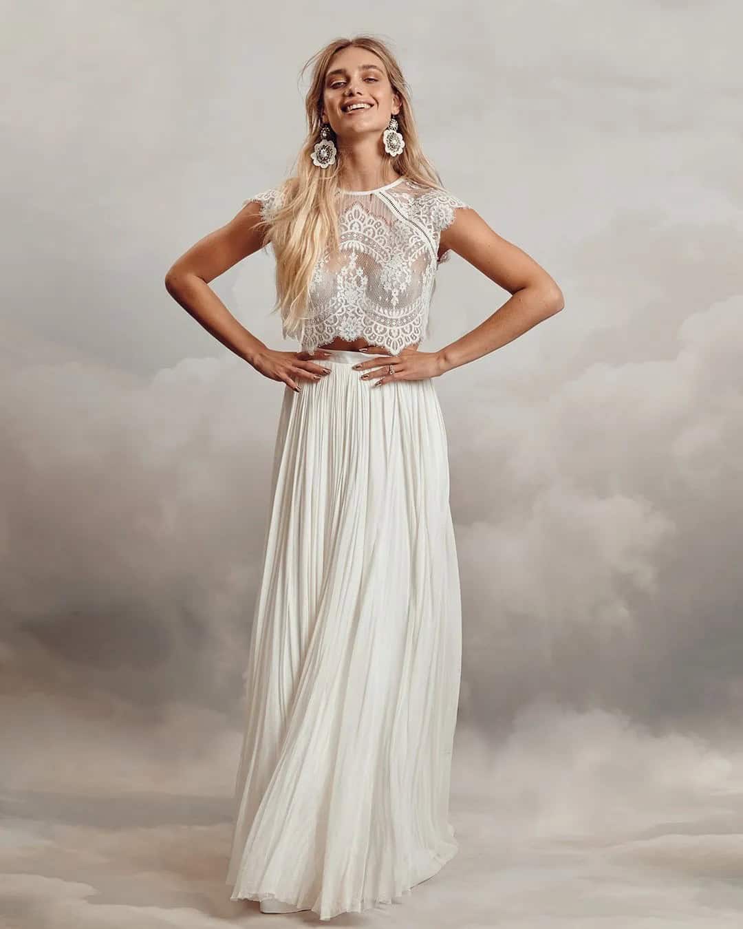 Beautiful Bridal Separates Top